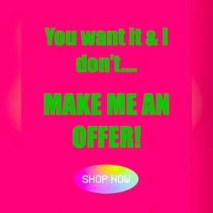 ALL REASONABLE OFFERS ACCEPTED!